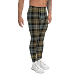 Plaid Mens Running Leggings, Plaid Meggings Men's, Tartan Plaid Leggings Men, plaid leggings, mens running leggings, mens gym leggings, buffalo plaid leggings, brown leggings, grey leggings, red leggings, green leggings, purple leggings, blue leggings, Mens Sports Leggings, meggings men, Pattern Leggings