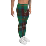 Plaid Mens Running Leggings, Plaid Meggings Men's, Tartan Plaid Leggings Men, plaid leggings, mens running leggings, mens gym leggings, buffalo plaid leggings, brown leggings, grey leggings, red leggings, green leggings, purple leggings, blue leggings, Mens Sports Leggings, meggings men, Pattern Leggings