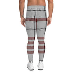 Plaid Mens Running Leggings, Plaid Meggings Men's, Tartan Plaid Leggings Men, plaid leggings, mens running leggings, mens gym leggings, buffalo plaid leggings, brown leggings, grey leggings, red leggings, green leggings, purple leggings, blue leggings, Mens Sports Leggings, meggings men, Pattern Leggings