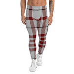 Plaid Mens Running Leggings, Plaid Meggings Men's, Tartan Plaid Leggings Men, plaid leggings, mens running leggings, mens gym leggings, buffalo plaid leggings, brown leggings, grey leggings, red leggings, green leggings, purple leggings, blue leggings, Mens Sports Leggings, meggings men, Pattern Leggings