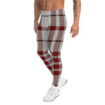 Plaid Mens Running Leggings, Plaid Meggings Men's, Tartan Plaid Leggings Men, plaid leggings, mens running leggings, mens gym leggings, buffalo plaid leggings, brown leggings, grey leggings, red leggings, green leggings, purple leggings, blue leggings, Mens Sports Leggings, meggings men, Pattern Leggings