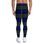 Plaid Mens Running Leggings, Plaid Meggings Men's, Tartan Plaid Leggings Men, plaid leggings, mens running leggings, mens gym leggings, buffalo plaid leggings, brown leggings, grey leggings, red leggings, green leggings, purple leggings, blue leggings, Mens Sports Leggings, meggings men, Pattern Leggings
