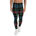 Plaid Mens Running Leggings, Plaid Meggings Men's, Tartan Plaid Leggings Men, plaid leggings, mens running leggings, mens gym leggings, buffalo plaid leggings, brown leggings, grey leggings, red leggings, green leggings, purple leggings, blue leggings, Mens Sports Leggings, meggings men, Pattern Leggings