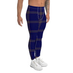 Plaid Mens Running Leggings, Plaid Meggings Men's, Tartan Plaid Leggings Men, plaid leggings, mens running leggings, mens gym leggings, buffalo plaid leggings, brown leggings, grey leggings, red leggings, green leggings, purple leggings, blue leggings, Mens Sports Leggings, meggings men, Pattern Leggings