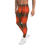 Plaid Mens Running Leggings, Plaid Meggings Men's, Tartan Plaid Leggings Men, plaid leggings, mens running leggings, mens gym leggings, buffalo plaid leggings, brown leggings, grey leggings, red leggings, green leggings, purple leggings, blue leggings, Mens Sports Leggings, meggings men, Pattern Leggings