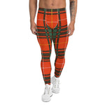 Plaid Mens Running Leggings, Plaid Meggings Men's, Tartan Plaid Leggings Men, plaid leggings, mens running leggings, mens gym leggings, buffalo plaid leggings, brown leggings, grey leggings, red leggings, green leggings, purple leggings, blue leggings, Mens Sports Leggings, meggings men, Pattern Leggings