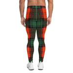 Plaid Mens Running Leggings, Plaid Meggings Men's, Tartan Plaid Leggings Men, plaid leggings, mens running leggings, mens gym leggings, buffalo plaid leggings, brown leggings, grey leggings, red leggings, green leggings, purple leggings, blue leggings, Mens Sports Leggings, meggings men, Pattern Leggings