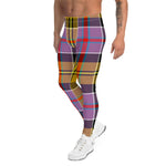 Plaid Mens Running Leggings, Plaid Meggings Men's, Tartan Plaid Leggings Men, plaid leggings, mens running leggings, mens gym leggings, buffalo plaid leggings, brown leggings, grey leggings, red leggings, green leggings, purple leggings, blue leggings, Mens Sports Leggings, meggings men, Pattern Leggings