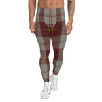 Plaid Mens Running Leggings, Plaid Meggings Men's, Tartan Plaid Leggings Men, plaid leggings, mens running leggings, mens gym leggings, buffalo plaid leggings, brown leggings, grey leggings, red leggings, green leggings, purple leggings, blue leggings, Mens Sports Leggings, meggings men, Pattern Leggings