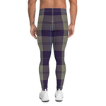 Plaid Mens Running Leggings, Plaid Meggings Men's, Tartan Plaid Leggings Men, plaid leggings, mens running leggings, mens gym leggings, buffalo plaid leggings, brown leggings, grey leggings, red leggings, green leggings, purple leggings, blue leggings, Mens Sports Leggings, meggings men, Pattern Leggings
