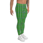 Plaid Mens Running Leggings, Plaid Meggings Men's, Tartan Plaid Leggings Men, plaid leggings, mens running leggings, mens gym leggings, buffalo plaid leggings, brown leggings, grey leggings, red leggings, green leggings, purple leggings, blue leggings, Mens Sports Leggings, meggings men, Pattern Leggings