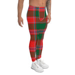 Plaid Mens Running Leggings, Plaid Meggings Men's, Tartan Plaid Leggings Men, plaid leggings, mens running leggings, mens gym leggings, buffalo plaid leggings, brown leggings, grey leggings, red leggings, green leggings, purple leggings, blue leggings, Mens Sports Leggings, meggings men, Pattern Leggings