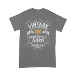 Mens 40th Birthday Funny Gift Vintage 1981 Original Parts Birthday Shirt Funny 40th Birthday T Shirts - Scotstee Shop