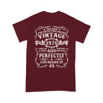Mens 45 Years Old Gift Vintage 1976 Man Myth Legend 45th Birthday Shirt 45th birthday t shirt - Scotstee Shop