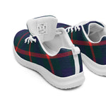 Tartan Sneakers - Agnew Tartan Running Shoes, Tartan Shoes, Tartan Plaid Shoes, Plaid Sneakers