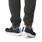 Tartan Sneakers - Agnew Tartan Running Shoes, Tartan Shoes, Tartan Plaid Shoes, Plaid Sneakers
