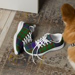 Tartan Sneakers - Adam Hunting Tartan Running Shoes, Tartan Shoes, Tartan Plaid Shoes, Plaid Sneakers
