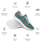 Tartan Sneakers - Agnew Ancient Tartan Running Shoes, Tartan Shoes, Tartan Plaid Shoes, Plaid Sneakers