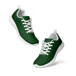 Tartan Sneakers - Agnew Hunting Tartan Running Shoes, Tartan Shoes, Tartan Plaid Shoes, Plaid Sneakers