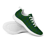 Tartan Sneakers - Agnew Hunting Tartan Running Shoes, Tartan Shoes, Tartan Plaid Shoes, Plaid Sneakers