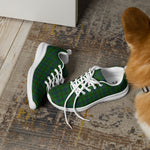 Tartan Sneakers - Agnew Hunting Tartan Running Shoes, Tartan Shoes, Tartan Plaid Shoes, Plaid Sneakers