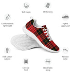 Tartan Sneakers - Aikenhead Tartan Running Shoes, Tartan Shoes, Tartan Plaid Shoes, Plaid Sneakers