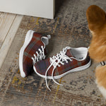 Tartan Sneakers - Ainslie Ancient Tartan Running Shoes, Tartan Shoes, Tartan Plaid Shoes, Plaid Sneakers