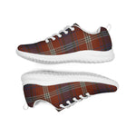 Tartan Sneakers - Ainslie Ancient Tartan Running Shoes, Tartan Shoes, Tartan Plaid Shoes, Plaid Sneakers