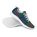 Tartan Sneakers - Aiton Ancient Tartan Running Shoes, Tartan Shoes, Tartan Plaid Shoes, Plaid Sneakers