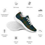 Tartan Sneakers - Aiton Tartan Running Shoes, Tartan Shoes, Tartan Plaid Shoes, Plaid Sneakers