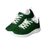 Tartan Sneakers - Agnew Hunting Tartan Running Shoes, Tartan Shoes, Tartan Plaid Shoes, Plaid Sneakers