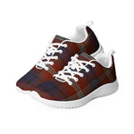 Tartan Sneakers - Ainslie Ancient Tartan Running Shoes, Tartan Shoes, Tartan Plaid Shoes, Plaid Sneakers
