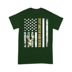 Scotstee Shop - Mens Best Buckin' Godfather Ever Deer Hunters Hunting Gift father 4th Of July Shirt
