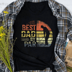 Mens Best Dad By Par Daddy Father's Day Shirt Gifts Golf Lover Golfer Funny Shirt - Scotstee Shop
