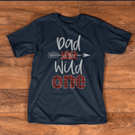 Scotstee Shop - Mens Dad of the Wild One Plaid Lumberjack 1st Birthday Father Day Shirts