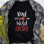 Scotstee Shop - Mens Dad of the Wild One Plaid Lumberjack 1st Birthday Father Day Shirts