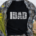 Scotstee Shop - Mens Granddad Grandpa Word Cloud Fathers Day Shirts