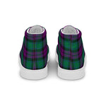 Scotstee Shop - Scotstee Shop Plaid Tartan High Top Sneakers Clan MacArthur Milton Plaid Converse High Tops Sneakers, Converse Christmas Sneakers