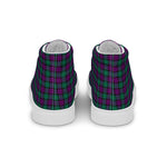 Scotstee Shop - Scotstee Shop Plaid Tartan High Top Sneakers Clan MacArthur of Milton Plaid Converse High Tops Sneakers, Converse Christmas Sneakers