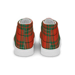 Scotstee Shop - Scotstee Shop Plaid Tartan High Top Sneakers Clan MacAulay Ancient Plaid Converse High Tops Sneakers, Converse Christmas Sneakers
