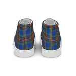 Scotstee Shop - Scotstee Shop Plaid Tartan High Top Sneakers Clan MacBeth Ancient Plaid Converse High Tops Sneakers, Converse Christmas Sneakers