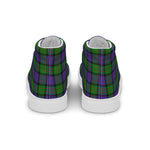 Scotstee Shop - Scotstee Shop Plaid Tartan High Top Sneakers Clan MacBrayne Plaid Converse High Tops Sneakers, Converse Christmas Sneakers