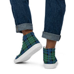 Scotstee Shop - Scotstee Shop Plaid Tartan High Top Sneakers Clan MacCallum Ancient Plaid Converse High Tops Sneakers, Converse Christmas Sneakers