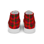 Scotstee Shop - Scotstee Shop Plaid Tartan High Top Sneakers Clan MacColl Modern Plaid Converse High Tops Sneakers, Converse Christmas Sneakers