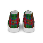 Scotstee Shop - Scotstee Shop Plaid Tartan High Top Sneakers Clan MacCulloch Plaid Converse High Tops Sneakers, Converse Christmas Sneakers
