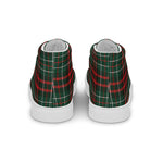 Scotstee Shop - Scotstee Shop Plaid Tartan High Top Sneakers Clan MacDiarmid Plaid Converse High Tops Sneakers, Converse Christmas Sneakers
