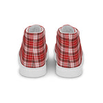 Scotstee Shop - Scotstee Shop Plaid Tartan High Top Sneakers Clan MacDougall Dress Plaid Converse High Tops Sneakers, Converse Christmas Sneakers