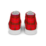 Scotstee Shop - Scotstee Shop Plaid Tartan High Top Sneakers Clan MacDougall Plaid Converse High Tops Sneakers, Converse Christmas Sneakers