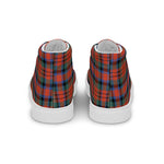 Scotstee Shop - Scotstee Shop Plaid Tartan High Top Sneakers Clan MacDuff Ancient Plaid Converse High Tops Sneakers, Converse Christmas Sneakers