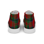 Scotstee Shop - Scotstee Shop Plaid Tartan High Top Sneakers Clan MacDuff Plaid Converse High Tops Sneakers, Converse Christmas Sneakers
